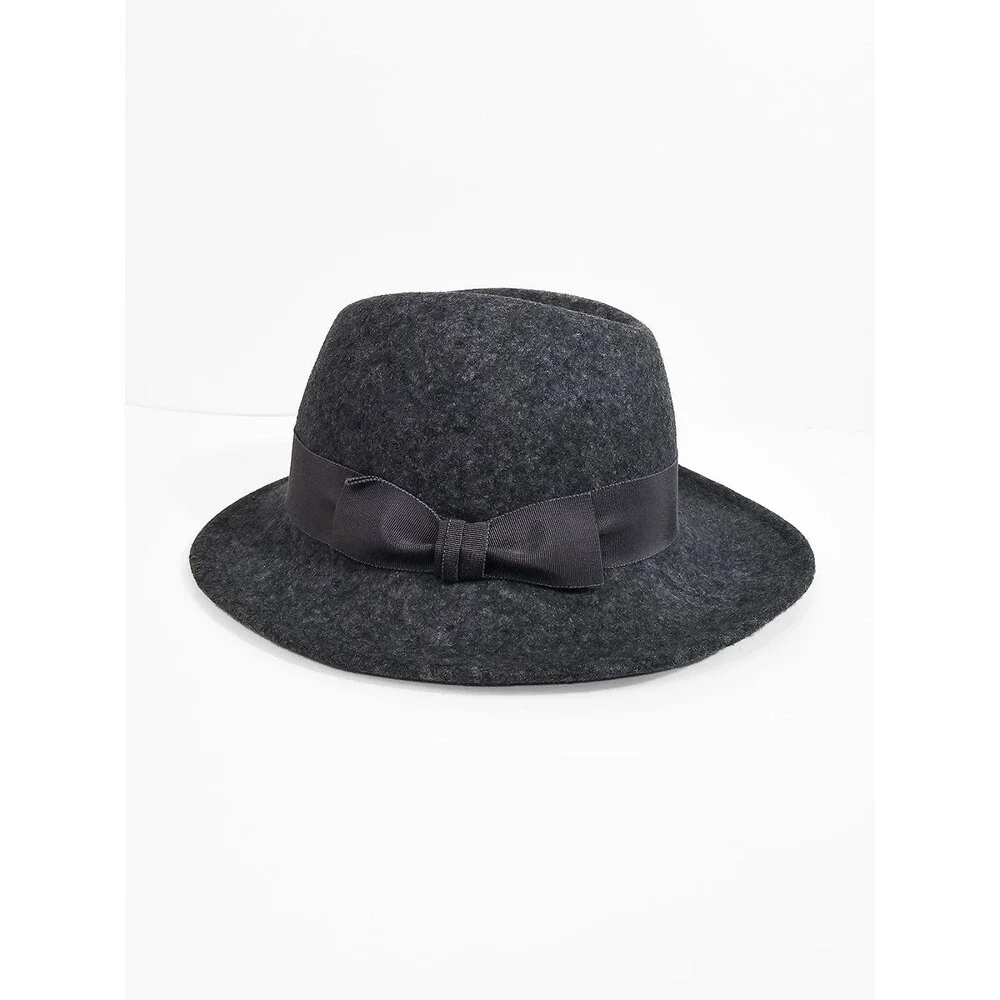 Betmar Medium Vintage Wool Gray Felt Hat Union Made USA